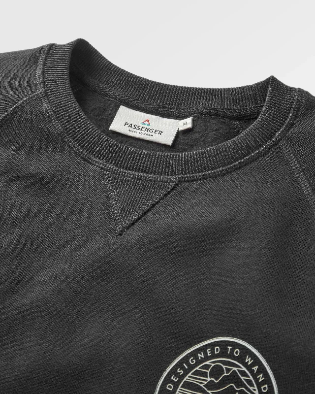 Odyssey Organic Cotton Sweatshirt - Black