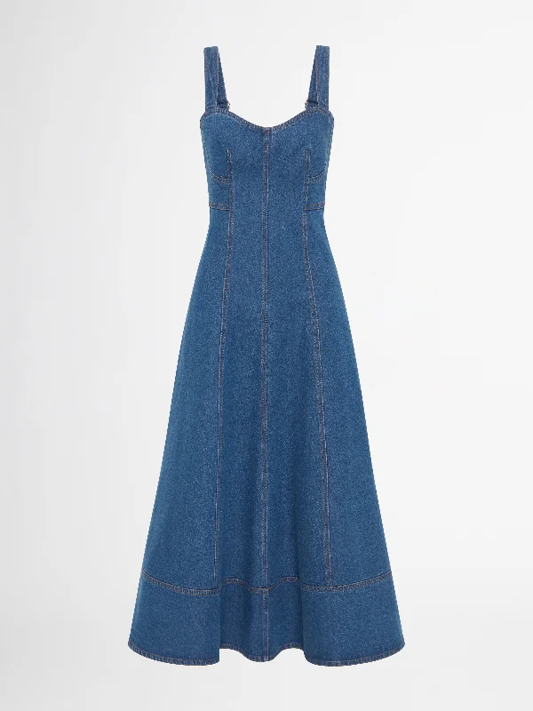 OSCAR DENIM DRESS