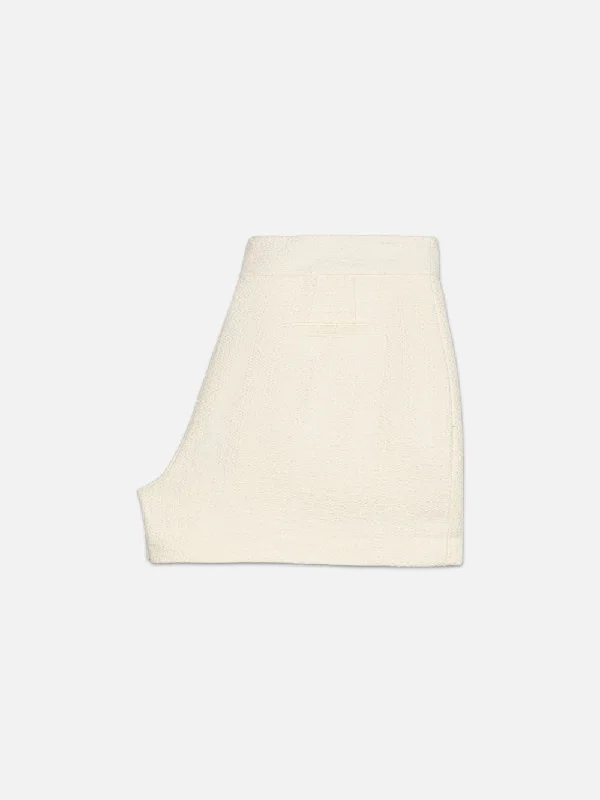 Patch Pocket Trouser Short -- Cream