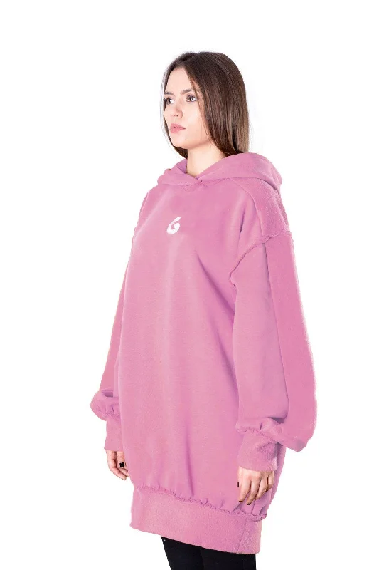 TheG Fresh Oversize Hoody Woman // old pink