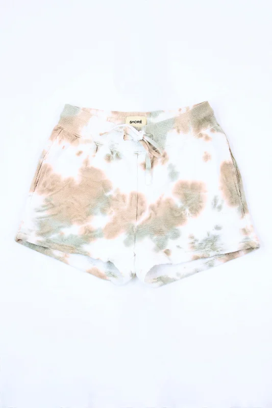 Sacre - Tie Dye Sweat Shorts