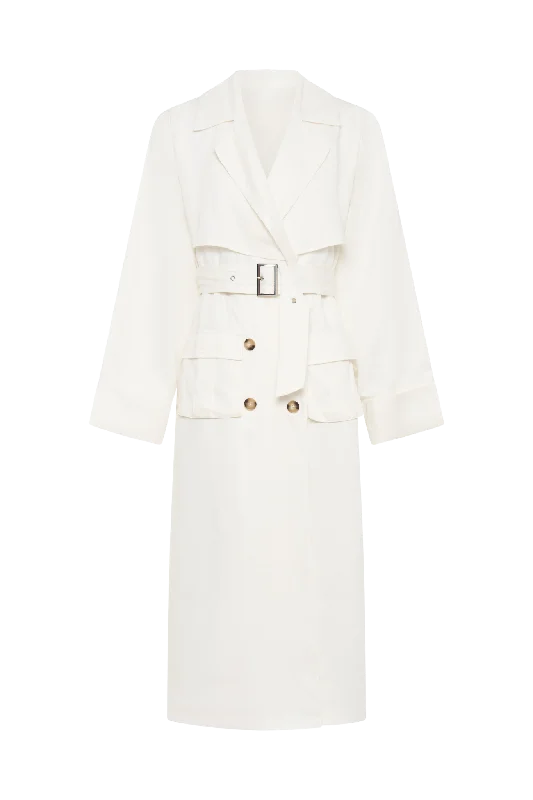 VICTORIA DETACHABLE TRENCH COAT