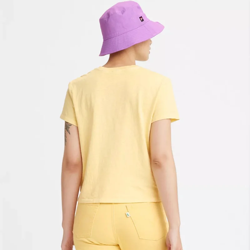 Classic Fit Natural Dye Tee (Yellow)