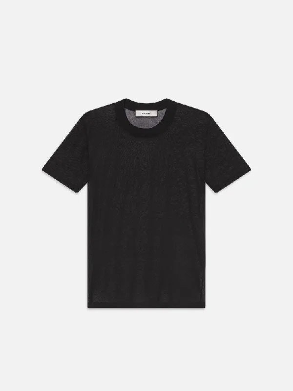 Luxe Baby Tee -- Black