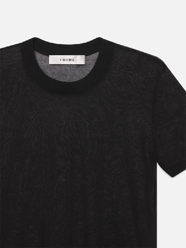 Luxe Baby Tee -- Black