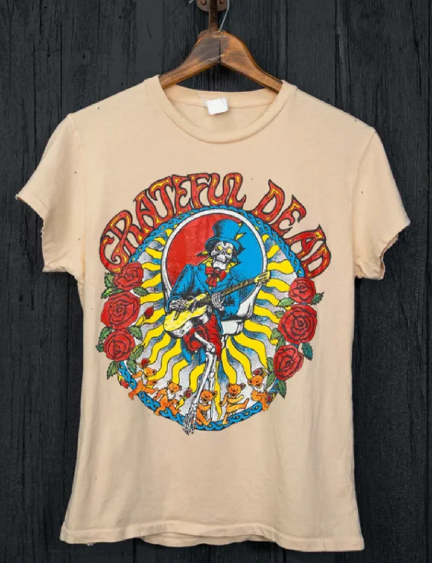 Grateful Dead Railroad Tee, Sun Bleach