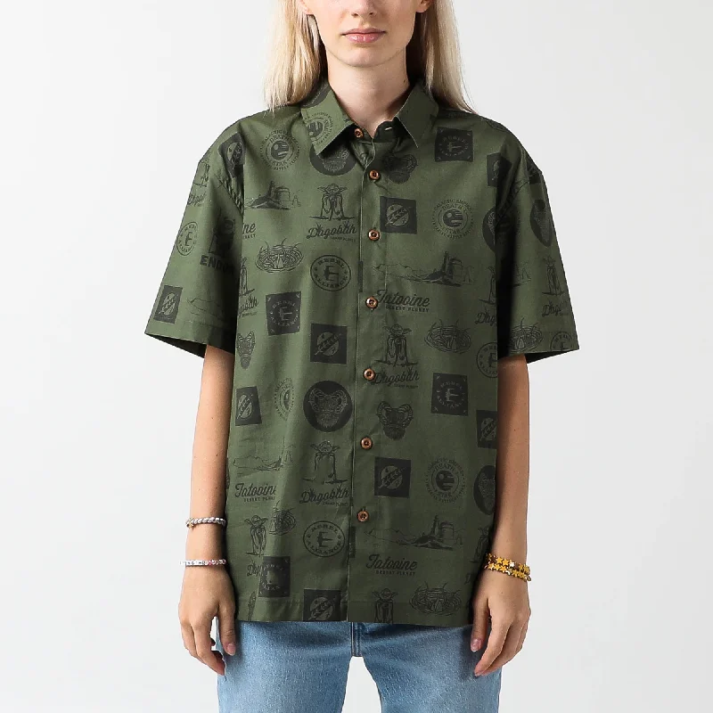 Return Of The Jedi Destinations Button-Down Shirt