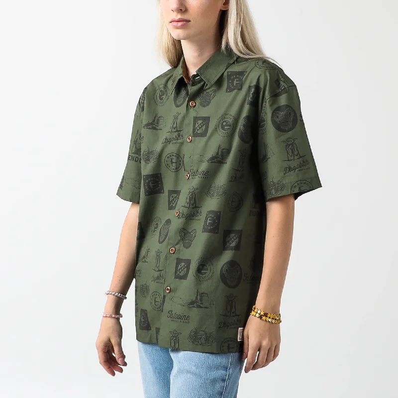 Return Of The Jedi Destinations Button-Down Shirt