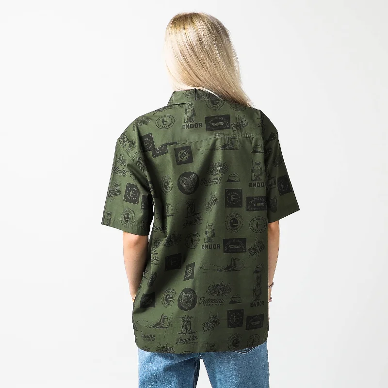 Return Of The Jedi Destinations Button-Down Shirt